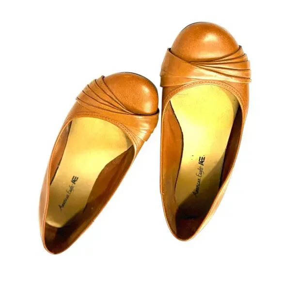 American Eagle Flats - Size 9 - Light Brown/Tan Neutral - Classic - Picture 8 of 8